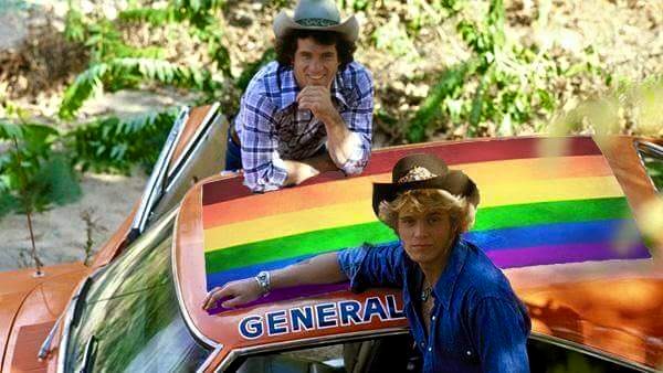 gayflagdukesofhazzard