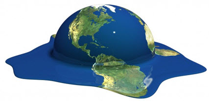 Melting earth