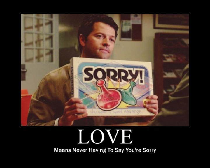 Motivator Love Sorry