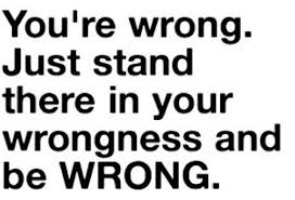 wrong