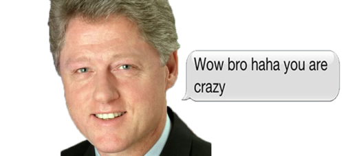 you're crazy