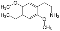 200px-2,5-Dimethoxy-4-ethylphenethylamin.svg
