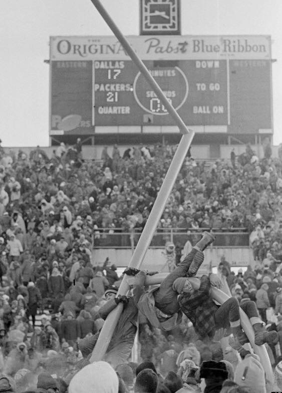 Ice Bowl Goalposts