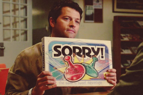 castiel-sorry
