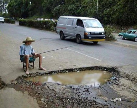 pothole