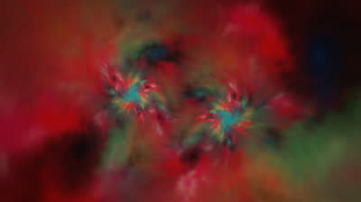 stock-footage--blue-green-spirals-with-red-cloud-edges-fractal-seamless-loop