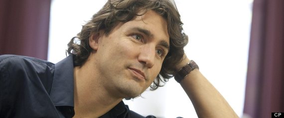 Member of Parliament for Papineau Quebec, Justin Trudeau pauses during an interview in his office on Parliament Hill in Ottawa on Wednesday, September 29, 2010. THE CANADIAN PRESS/Pawel Dwulit