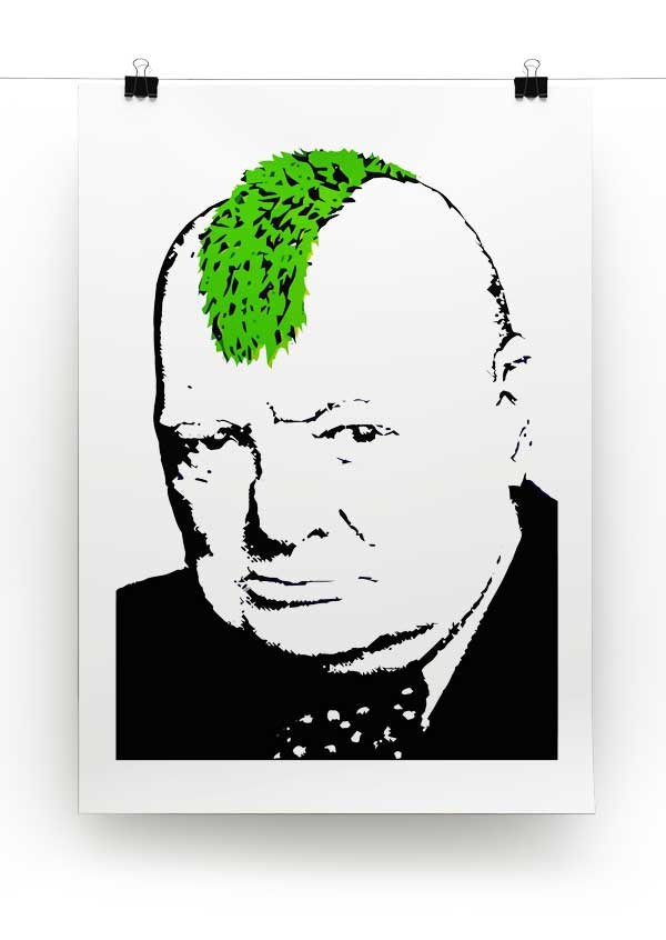 Banksy-Churchill-Turf-War-Poster-Print