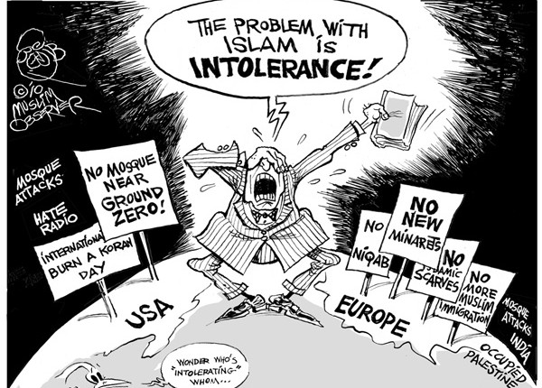 The problem with Islam is intolerance - intolerant bigot