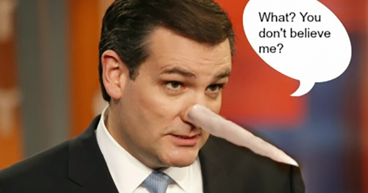 What you don't believe me - Ted Cruz