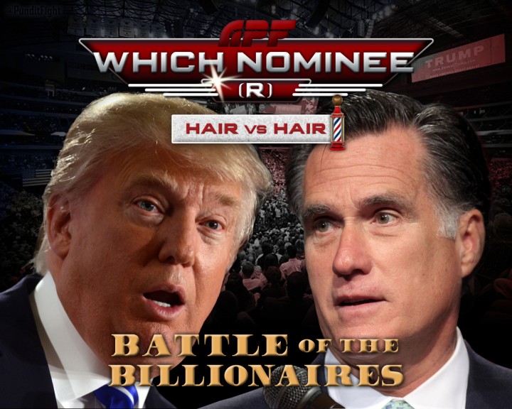Battle of the Billionaires Trump Romney