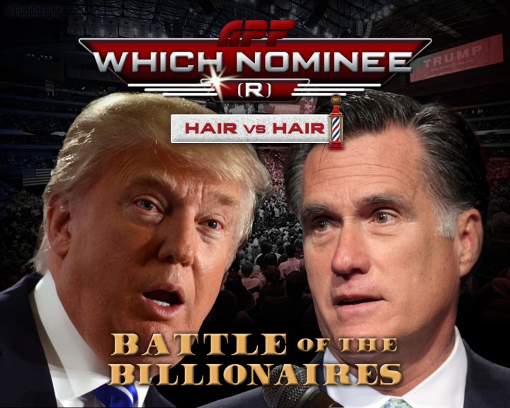 Battle of the Billionaires Trump Romney