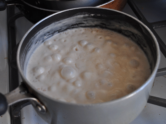 bubbling