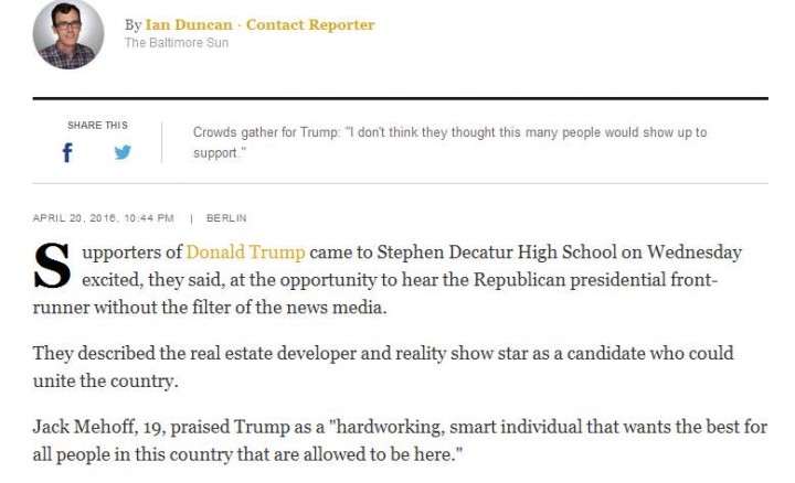 Jack Likes Drumpf