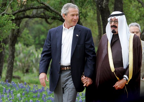 bush saudi