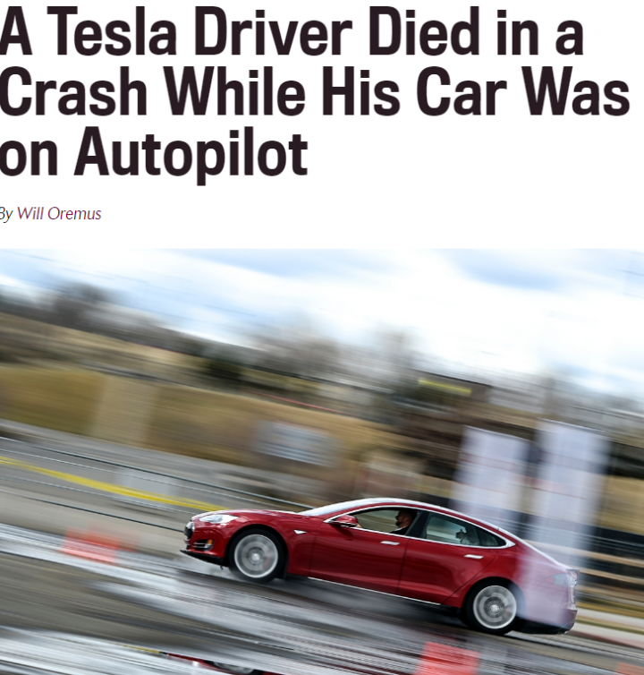 Tesla crash