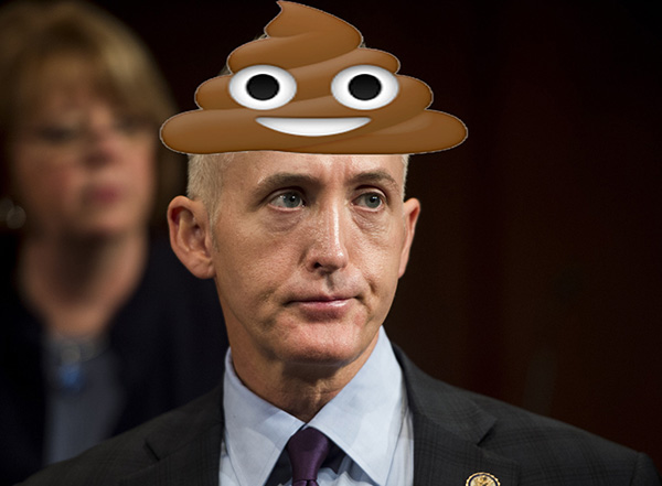 UNITED STATES - SEPTEMBER 17: Chairman Trey Gowdy, R-S.C., arrives to run the House Select Committee on the Events Surrounding the 2012 Terrorist Attack in Benghazi hearing on "Implementation of the Accountability Review Board Recommendations" on Wednesday, Sept. 17, 2014. (Photo By Bill Clark/CQ Roll Call)