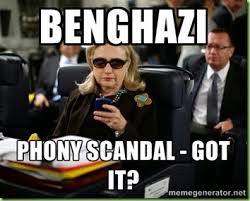 Benghazi phony scandal got it