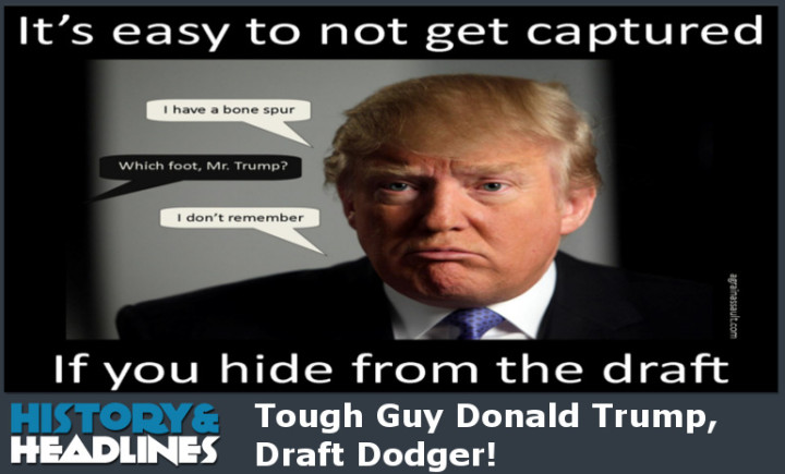 It's easy to not get captured if you hide = Trump