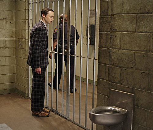 "The Excelsior Acquisition" -- Sheldon (Jim Parsons) winds up in traffic court when he gets a ticket because of Penny, on THE BIG BANG THEORY, Monday, March 1 (9:31-10:00 PM, ET/PT) on the CBS Television Network.Photo: Cliff Lipson/CBS&copy;2010 CBS Broadcasting Inc. All Rights Reserved.