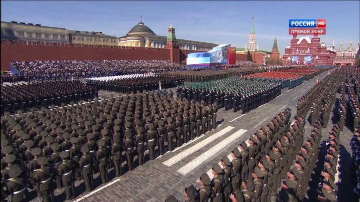 Soviet parade
