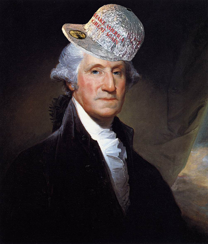 George_Washington tinfoil hat