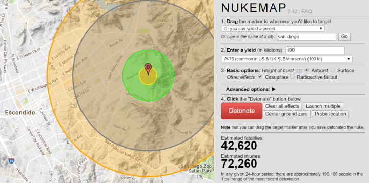 Nukemap