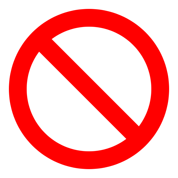 no-sign