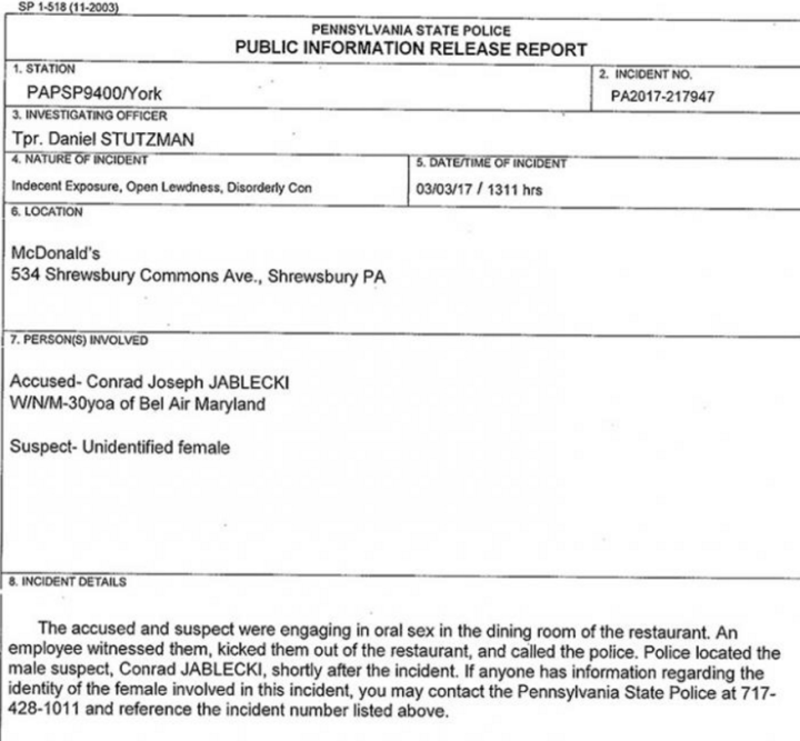 police report