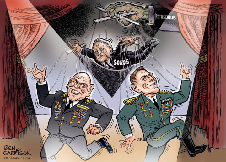 Anti-semitic cartoon