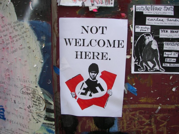 Nazis not welcome