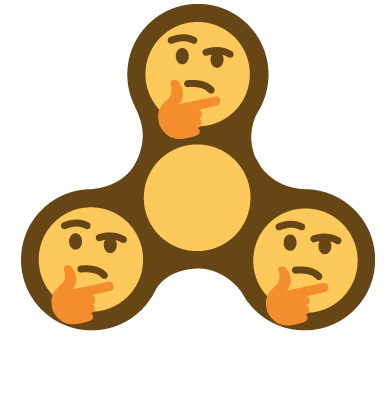 fidget spinner emoji