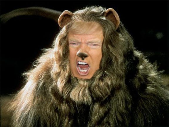 trump coward