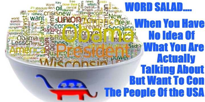 trump word salad