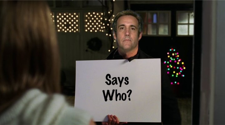 says who