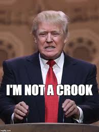 Donald is a crook