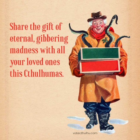 The Gift of Cthulhumas (Small)